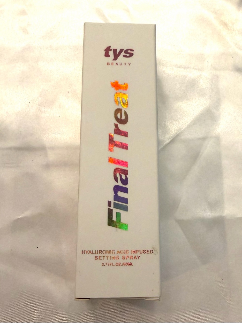 TYS BEAUTY Final Treat + Clear Hyaluronic Acid Setting Spray New
